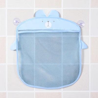 Latest Infant Bathroom Mesh Bag Sucker Style Ideal For Bathing Playthings Children Basket Cartoon Animal Shapes Cloth Sand