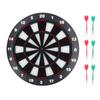 16 Inch Dart Board Set with 6 Steel Darts Interesting Dartboard Game for Family Leisure Bars