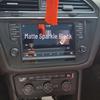 Carbon Fiber Interior Stickers for Custom 17-19 Tiguan: Gear Shift, Center Console, Door Panel Décor.
