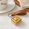 Desktop Decorative Ornament Keychain Pendant, Mechanical Balance Figurine, 3D Printed Modern Artistic Modeling Piece Stress Relief Fidget Toy, Waffles