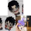 Luffy Und Ace 10cm Plüschfigur Mit Niedlichem Hängeanhänger Für Kinder