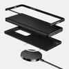 ABEEL For Honor Magic Vs3 5G Case PC + TPU + Aluminum Alloy + PU Leather Slim Phone Back Cover Magnetic Case