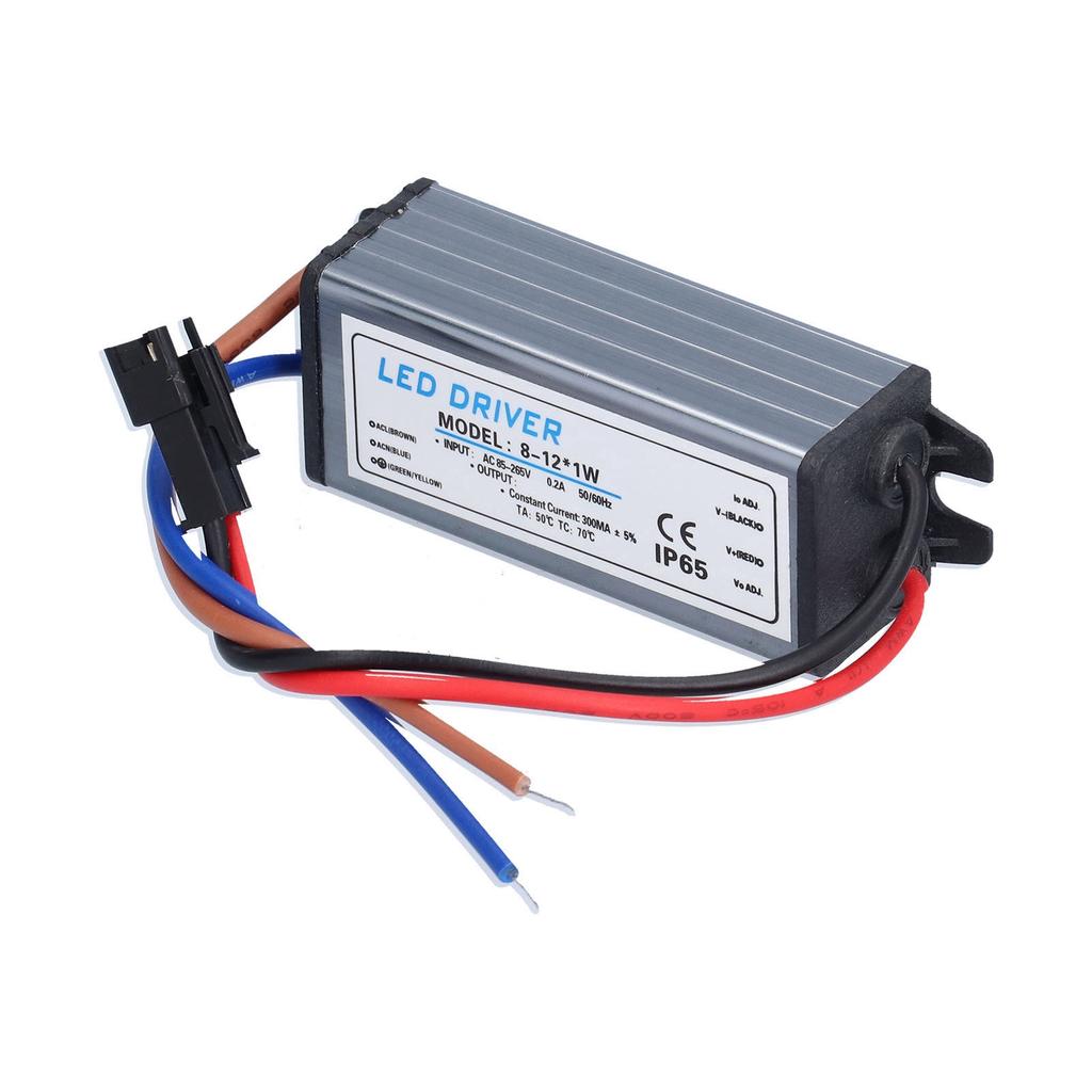 LED Driver 300mA Safe Waterproof Small Size Lamp Power Supply Transformer Adapter