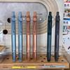 Japanese uni-ball ZENTO Gel Ink Pen Limited Flow Model Metal Push Ultra-Smooth Writing 0.38/0.5mm Signing for Students Business