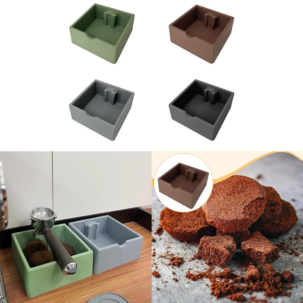 Coffee Knock Ground Dump Bin Accessory Espresso Box for Cafe Shop