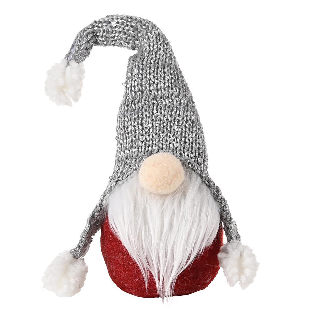 

Уникальное Рождественское Украшение Плюшевая Лесная Кукла Старика для Праздничного Настроения StyleA