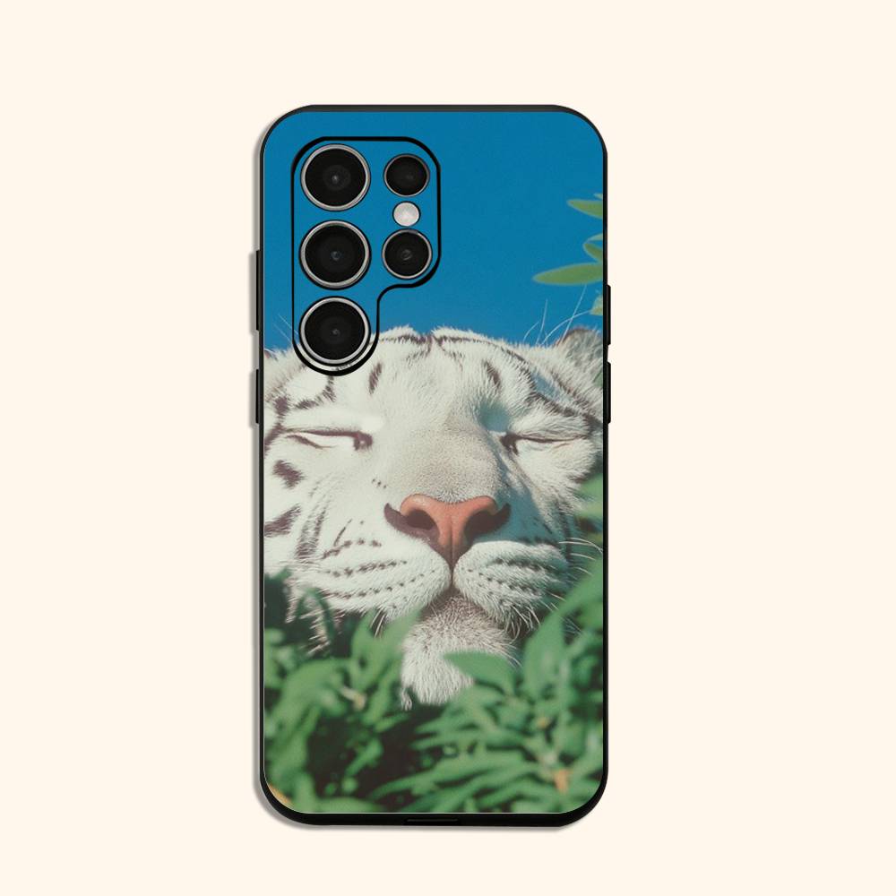 Lion & leopard Phone Case For Samsung Galaxy S 24,25,23,22,21,20 Plus Ultra 5G Lite Shockproof Cover