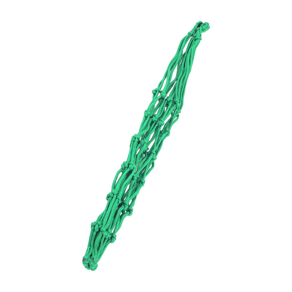 Chicken Vegetable String Bag Large Space Fruit Holder Poultry Feeding Mesh Bag with Hook for Duck Geese Green