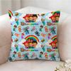 C-cocomelon Cartoon Pillow Case Pillowcase, Double-sided Printed, Sofa Cushion, Bedroom Headboard Pillow