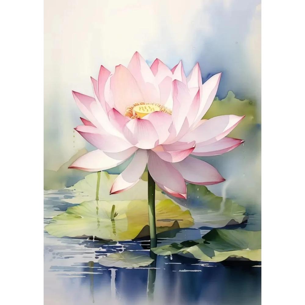 Modern Art Flower Power Poster Aesthetic Canvas Paintings and Prints Wall Art HD Pictures for Home Office Room Frameless