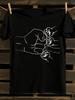 Black/White Fist Broken Symbol Tshirt