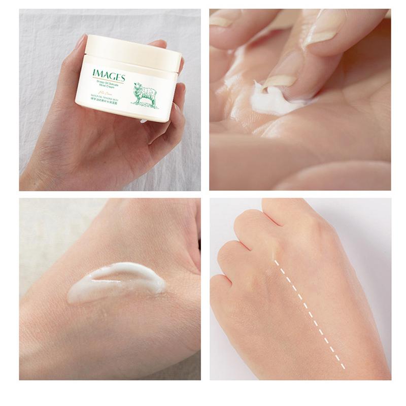 Lanolin Delicate Moisturizing Cream Refreshing Moisturizing Lanolin Facial Cream for Gentle Nourishment