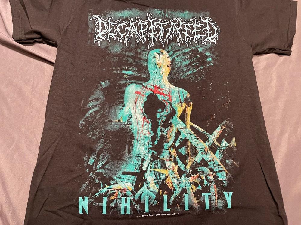 VTG Decapitated nihility TShirt Short Sleeve Unisex S5XL ZL343 FREE SHIPPING XL