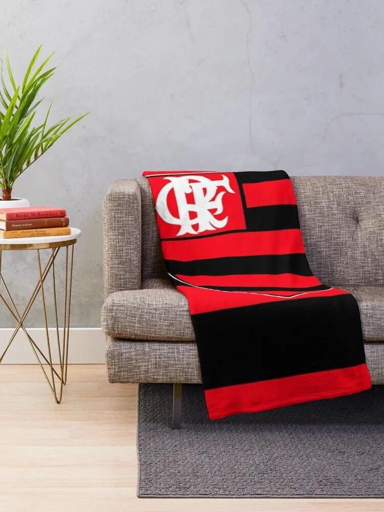 Clube De Regatas Do Flamengo Throw Blanket Luxury Brand Blanket Designer Blanket