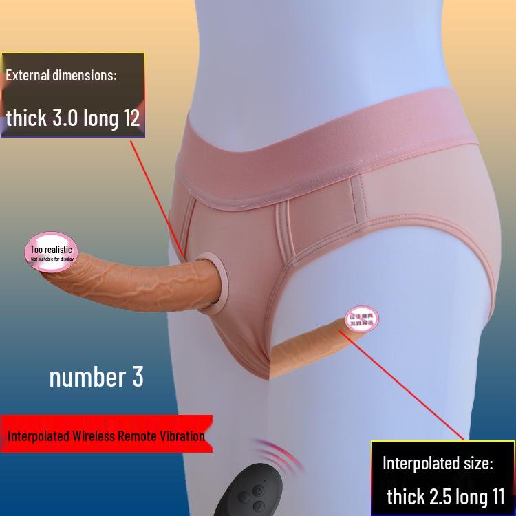 Double-Ended Wearable Electric Dildo - Female Dragon T Lala Adult Toy