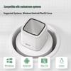 Deli 14964 2D Desktop Barcode Scanner with Voice Broadcast