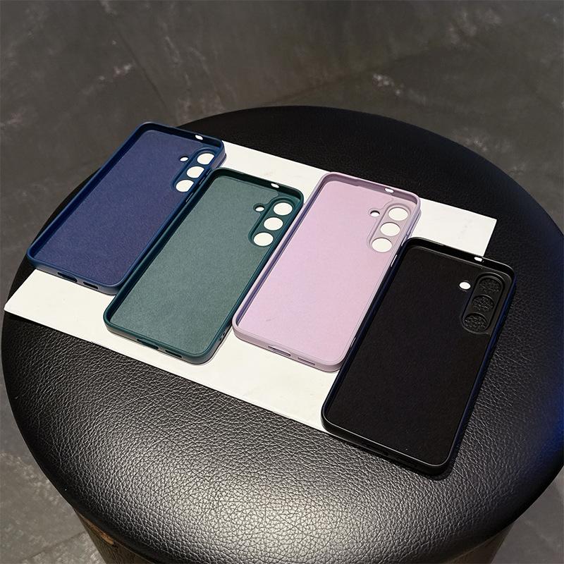 Compatible Samsung S25Fe Liquid Silicone Rubik's Cube Magnetic Phone Case, Full Coverage, Drop-proof