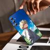 Bakugo My Hero Academia Phone Case For Samsung Galaxy S24/S25/S22/S30/Note20/Lite/Ultra/5G/Plus/FE Soft Black