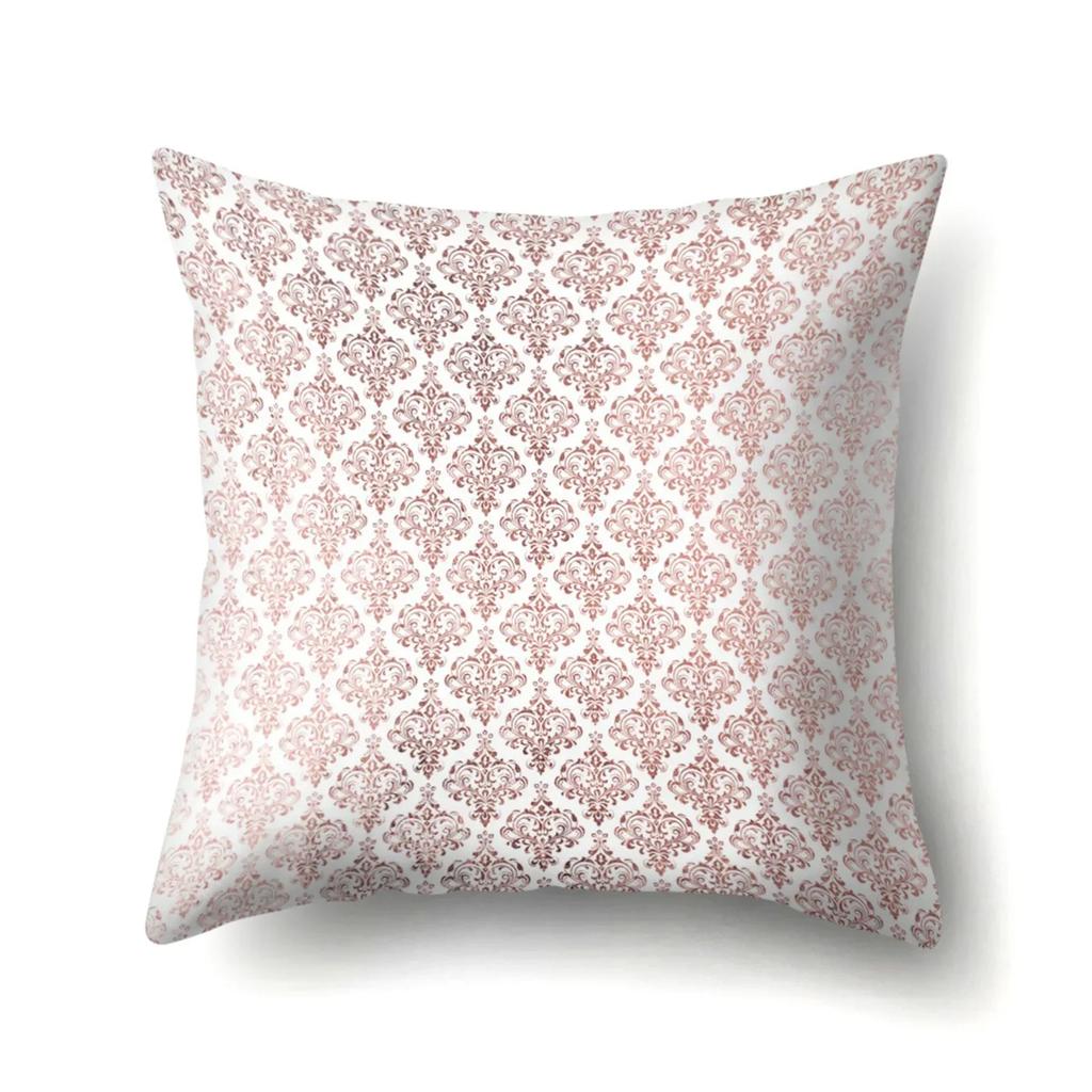 New Creative Pink Rose Gold Pillowcase Personalized Home Office Cushion