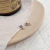 Fangxing Cross Earnail Women's Earrings with A Niche Design Sense, Simple and Fashionable Hong Kong Style New Trendy Earrings