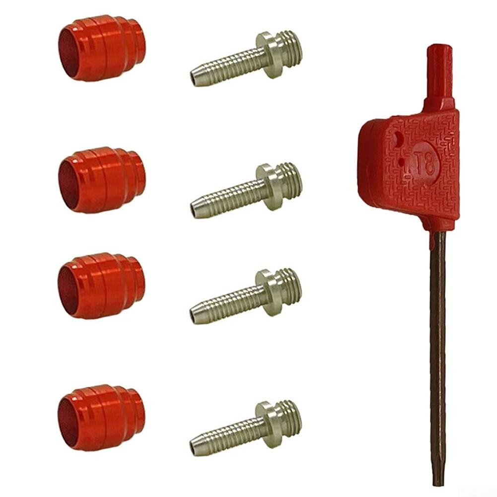 5Set Brake Oil Needle Olive Head For StealthamaJig Quick Loading Tubing For SRAN
