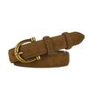 Luxury suede belt for women Stylish Leather belt Gold pin buckle Cow Leather Branded belt Clothing accessories women belt