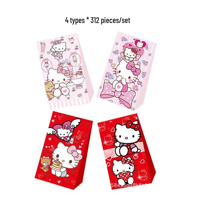 В наличии: Подарочные пакеты на тему Hello Kitty - Складные пакеты для конфет для дней рождений и фестивалей