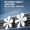 Universal Fit Air Deflector No Installation Needed Cool Wind Shield  Indoor Daily Cooling