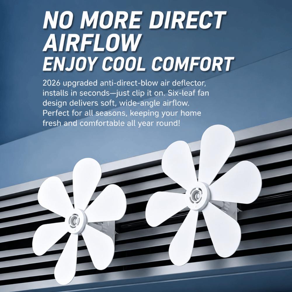 Universal Fit Air Deflector No Installation Needed Cool Wind Shield  Indoor Daily Cooling