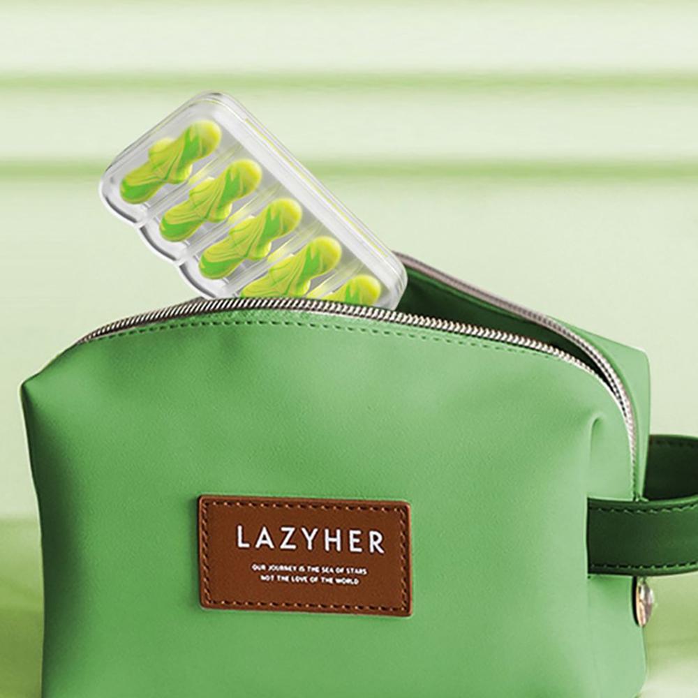 10Pcs Soft Sleep Ear Plugs Noise Reduction Sound Insulation Slow Rebound Earplugs Soundproof Anti-Noise Sleeping Aid Ear Care