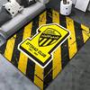 Al-Ittihad FC Carpet Rug for Living Room Bedroom Home Sofa Decoration,Kids play Non-slip Floor Mat