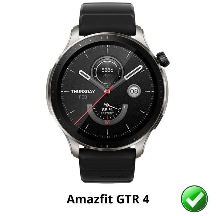 Protection écran pour Amazfit GTR 4 [Pack 6] Film Plastique Protecteur Résistant Ultra Mince Phonillico