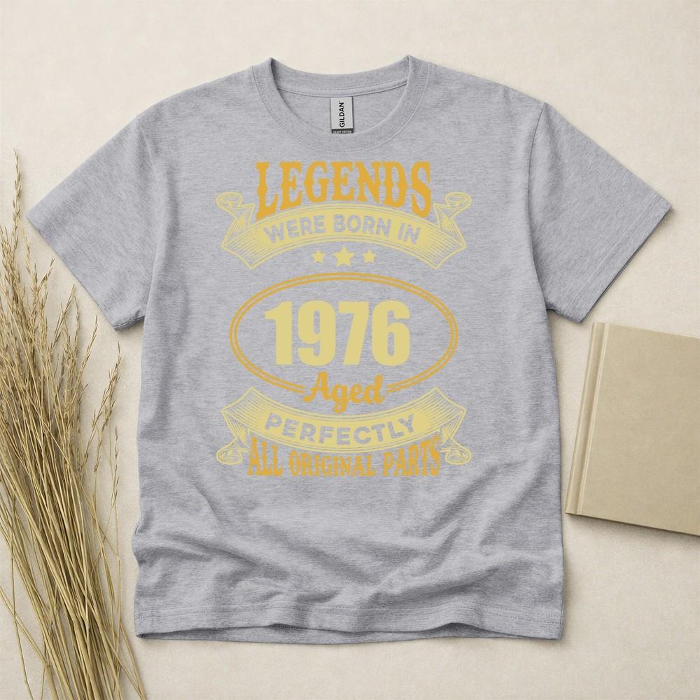 50ste Verjaardag Shirt Geboren In 1976 50 Jaar Oud Cadeaus Perfect Gerijpt T-shirt Vijftig
