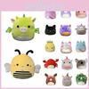 Toy Squishmallows Stuffed Doll Plush Unicorn Dinosaur Soft Cushion Pillow