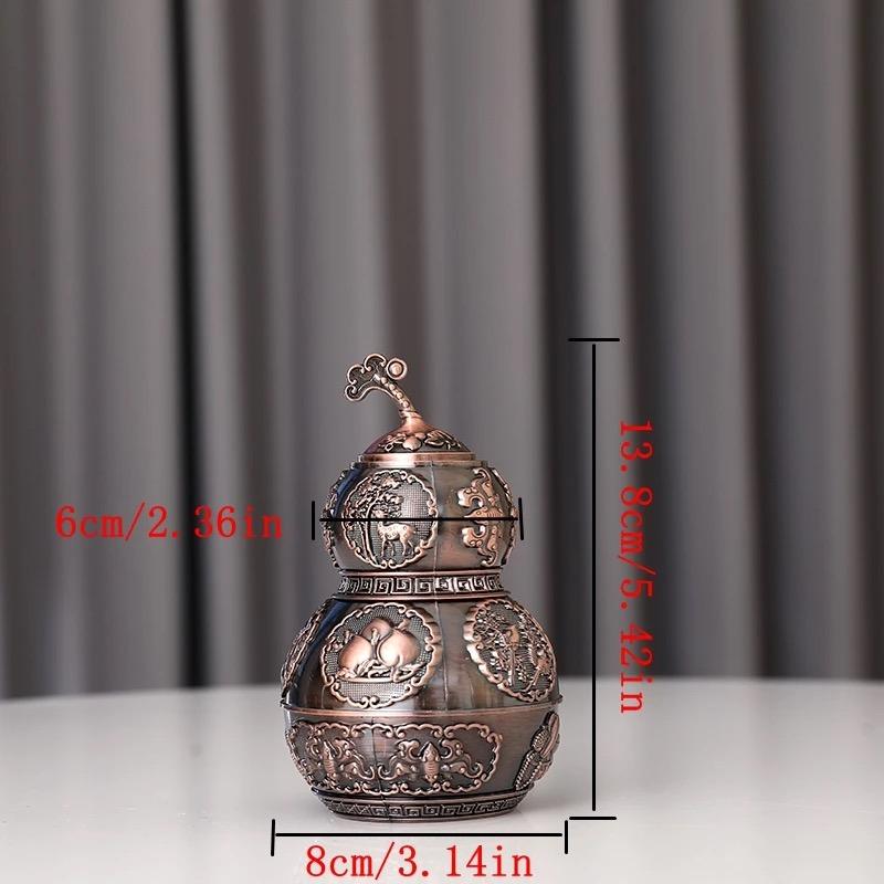 Automatic Push-type Toothpick Box Retro Alloy Toothpick Holder Beer Bottle Opener Desktop Organizer Party Decoration Unique Gift