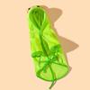Pet Clothes Fashionable Cartoon Frog-shaped Pet Coat Button Design Comfortable Warm Dogs
