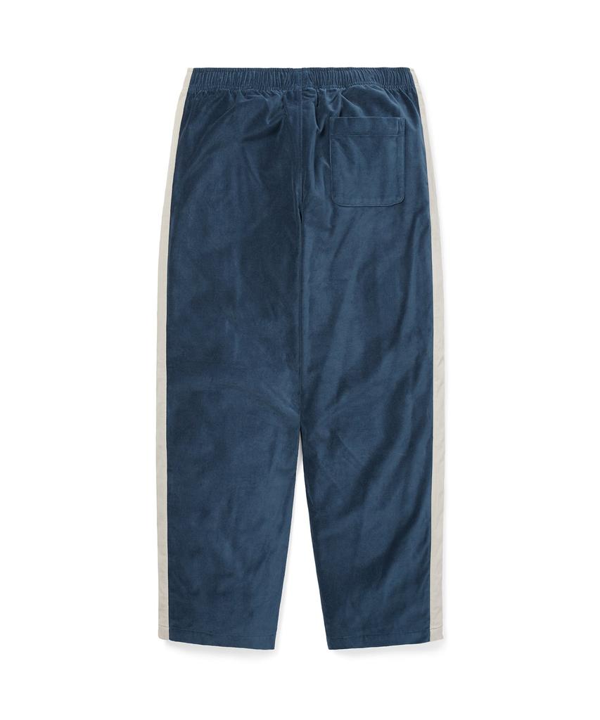 THISISNEVERTHAT Pantalone Tuta in Velluto Blu