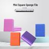 Mini Double-Sided Square Nail Buffer - Little Tofu Block Sponge for Shaping & Filing