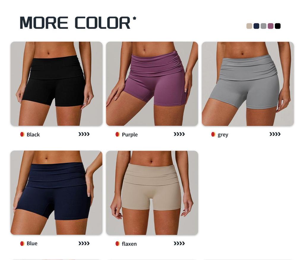 Cloud-Feel High-Waisted Yoga Shorts - Tummy Control & Hip Lift
