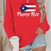 2025 Creative Letters European American Round Neck Print Hoodie