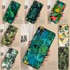 Tropical Leaf Pattern Case For Xiaomi Redmi 12 12C 9A 9C 10A 10C Redmi Note 12 11 10 8 9 Pro Note 12S 11S 9S 10S