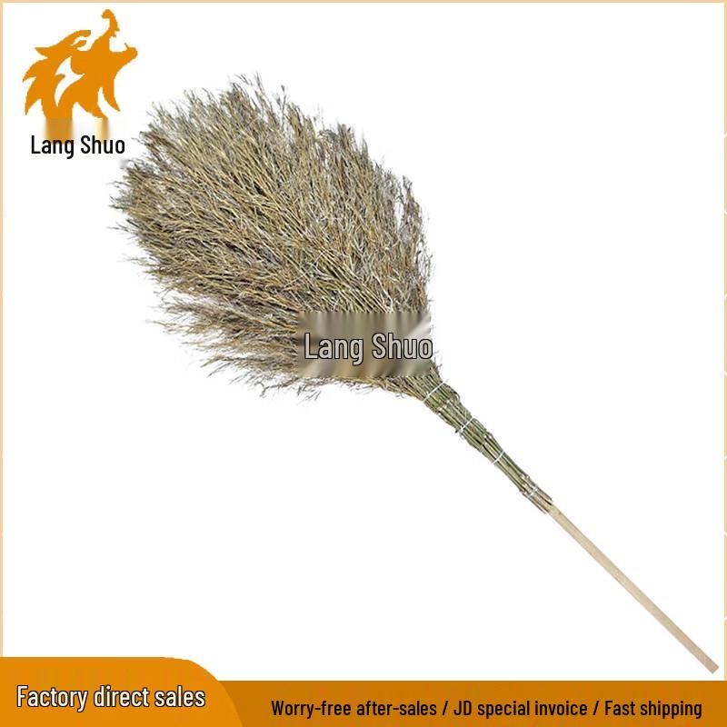 Heavy-Duty Outdoor Bamboo Broom