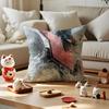 M-Mazinger Z Cushion Cover Silky Short Plush With Invisible Zipper Dustproof Sofa Pillow Cover For Home Decor