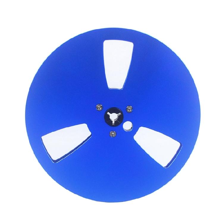 Professional 7" Aluminum Alloy Recording Takeup Reel with 3 Holes for Reel To Reel Tape Recorders