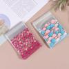100Pcs Heart Shaped Transparent Candy Bag Biscuit Snacks Plastic Bag Baking Decoration Packaging Self-Adhesive Bag