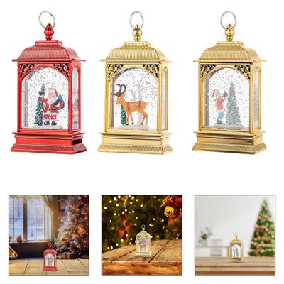 Weihnachts-Schneekugel Kreativer Tischmittelpunkt Funkelnde Weihnachtsdekoration für Zuhause Wohnzimmer Feiertag Thanksgiving Dekoration
