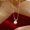925 Sterling Silver Pearl Choker Necklace - 2023 Light Luxury Women's Design
