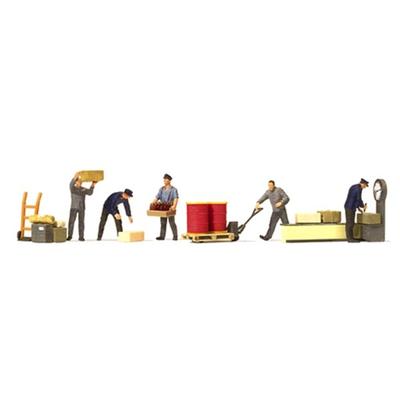 Preiser Levica 1/87 Eisenbahnarbeiter-Figurenset PRS105819FG, koreanisches Spielzeug