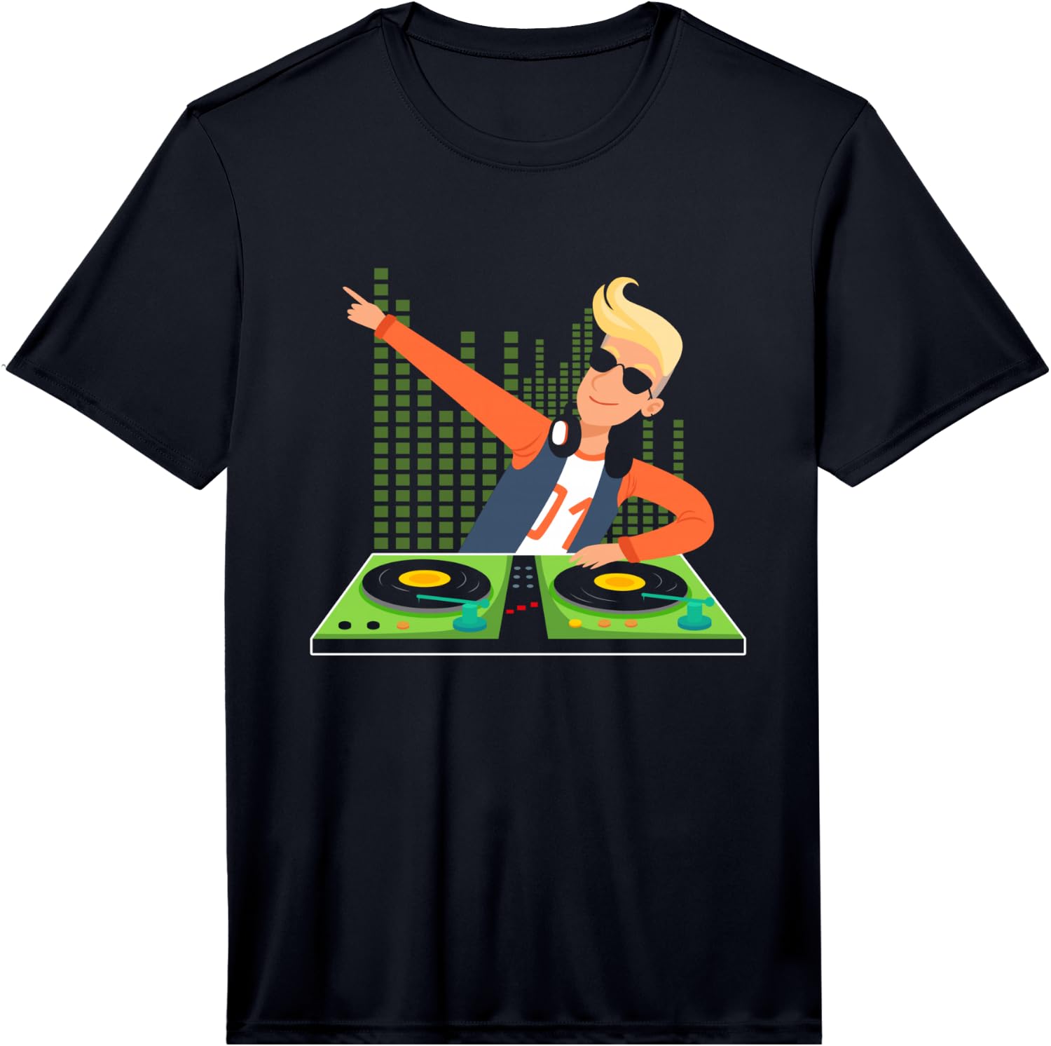 Cool Nightclub DJs Remix Club Mix Music DJ Dance Music Lover Performance Unisex T-Shirt XXXL