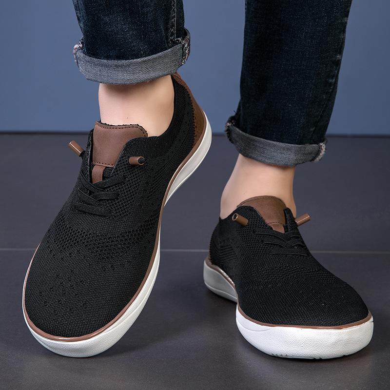 2025 New Barefoot Shoes Men's Extra Large Size 48 Mesh Breathable Non-slip Wear-resistant Wide-head Shoes Wide-last Sneakers
